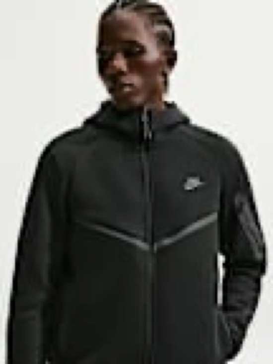 Nike Other - Nike Men's Tech Fleece Black Zip-Up Hoodie, XXL, CU-4489-010